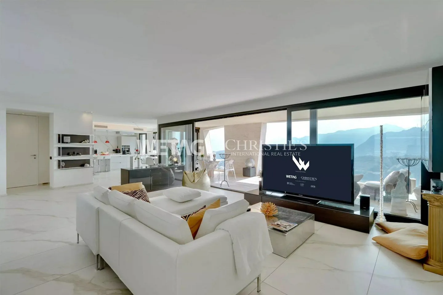 In vendita a Lugano-Vernate: Appartamento attico moderno con vista spettacolare sul lago - Foto 3 di 13