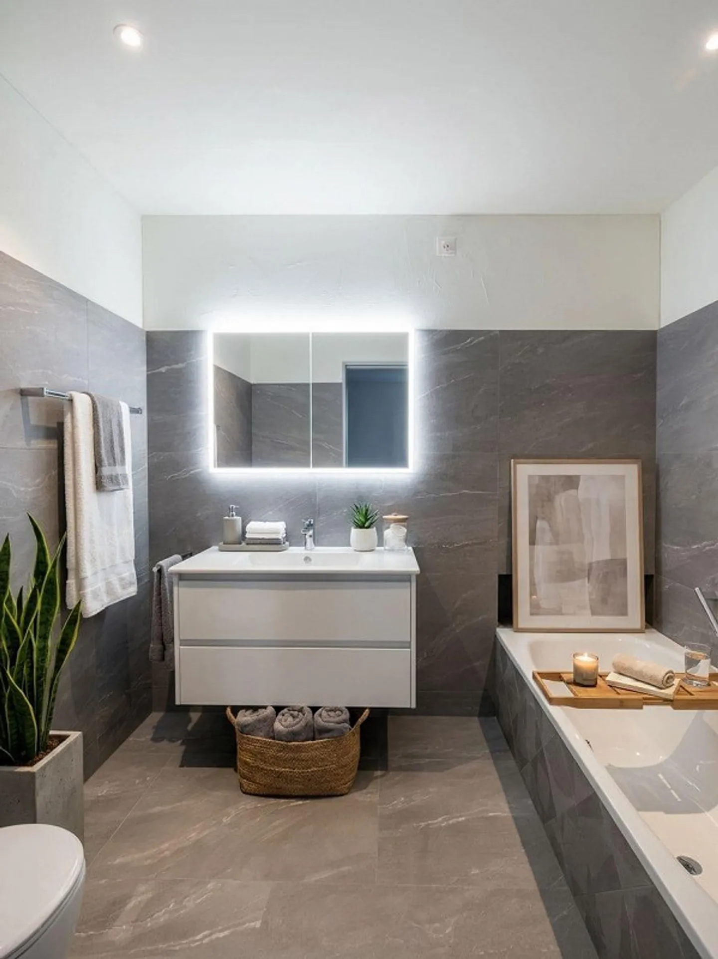 Moderne Terrassenwohnung in Remetschwil - Foto 8 von 13