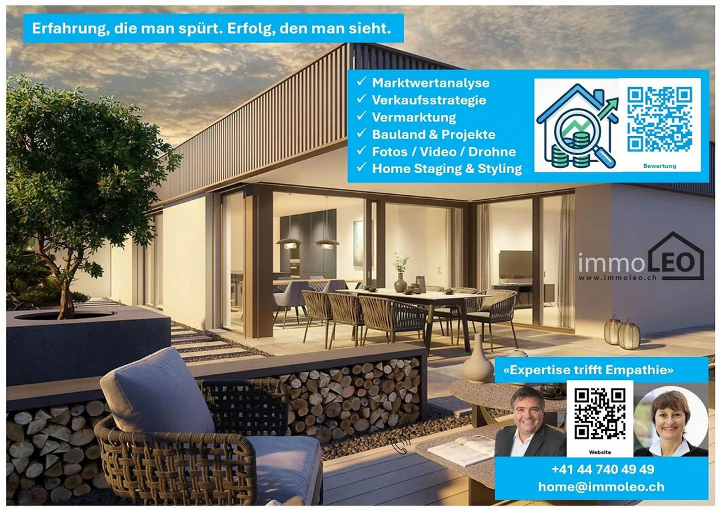 Moderne Terrassenwohnung in Remetschwil - Foto 5 von 13
