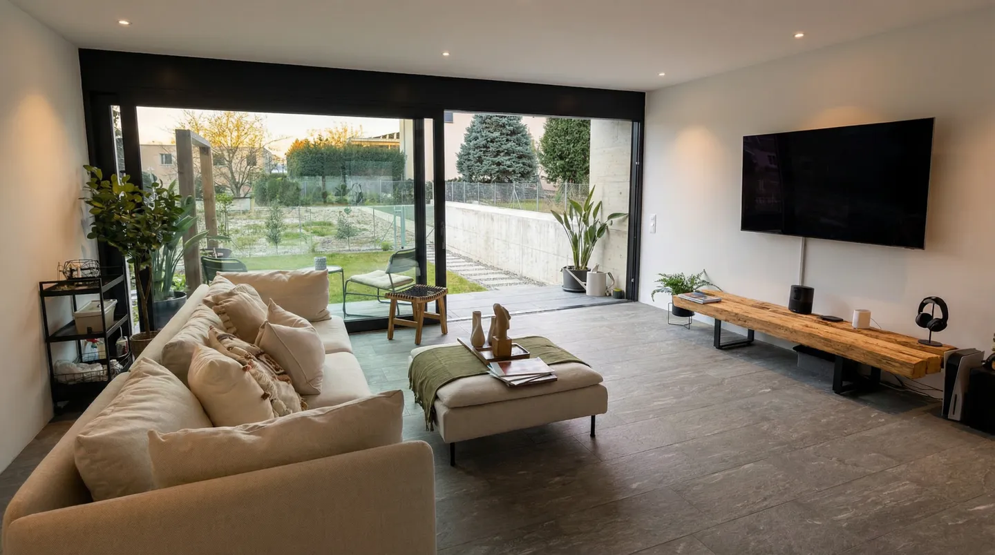 Moderna casa angolare di 4,5 stanze in posizione soleggiata a Biasca - Foto 10 di 13