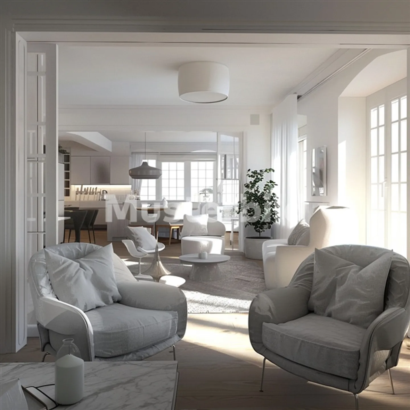 Propriété d'échange Appartement moderne 3.5 pièces au cœur de Zurich, 105 m² - Photo 2 sur 8