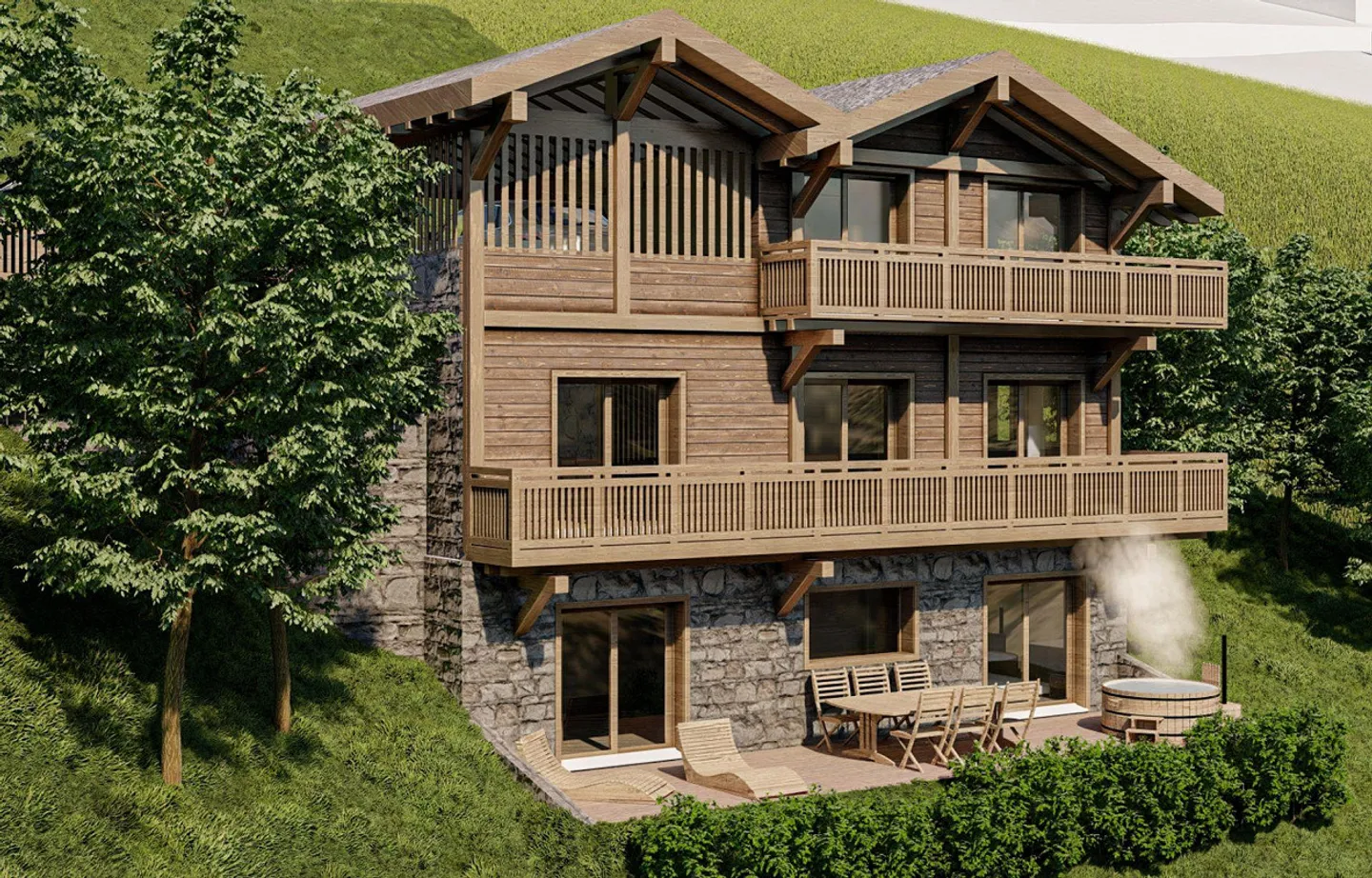 Chalet à Hérémence avec Vue Époustouflante - Photo 3 sur 11