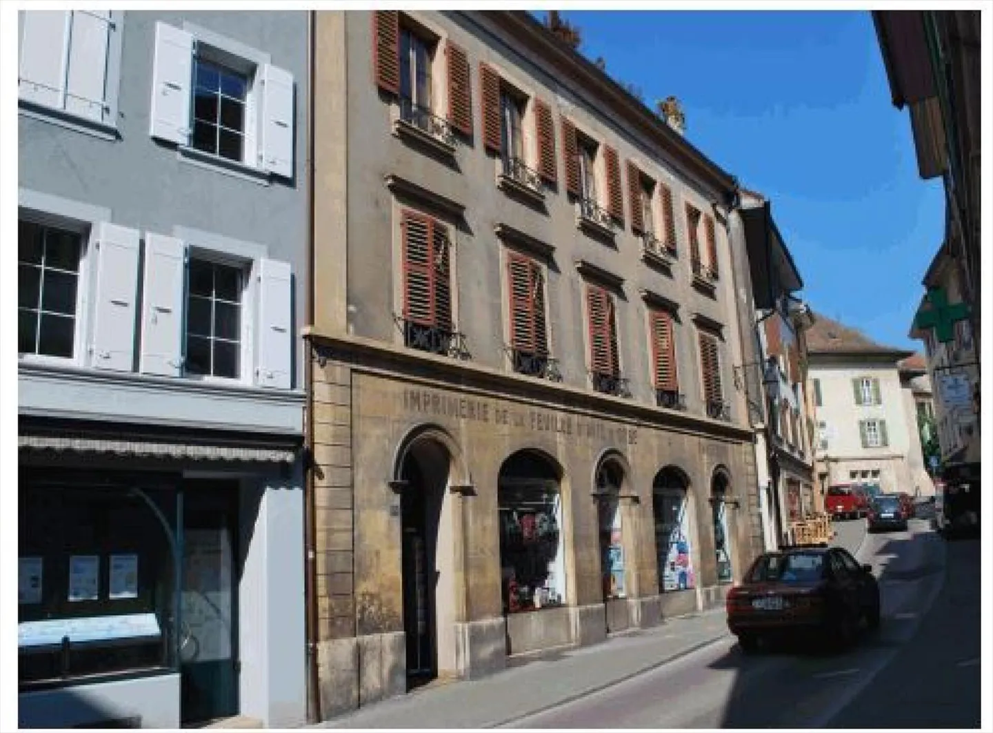 Immeuble patrimonial au coeur de la vieille ville d'Orbe - Photo 1 sur 13