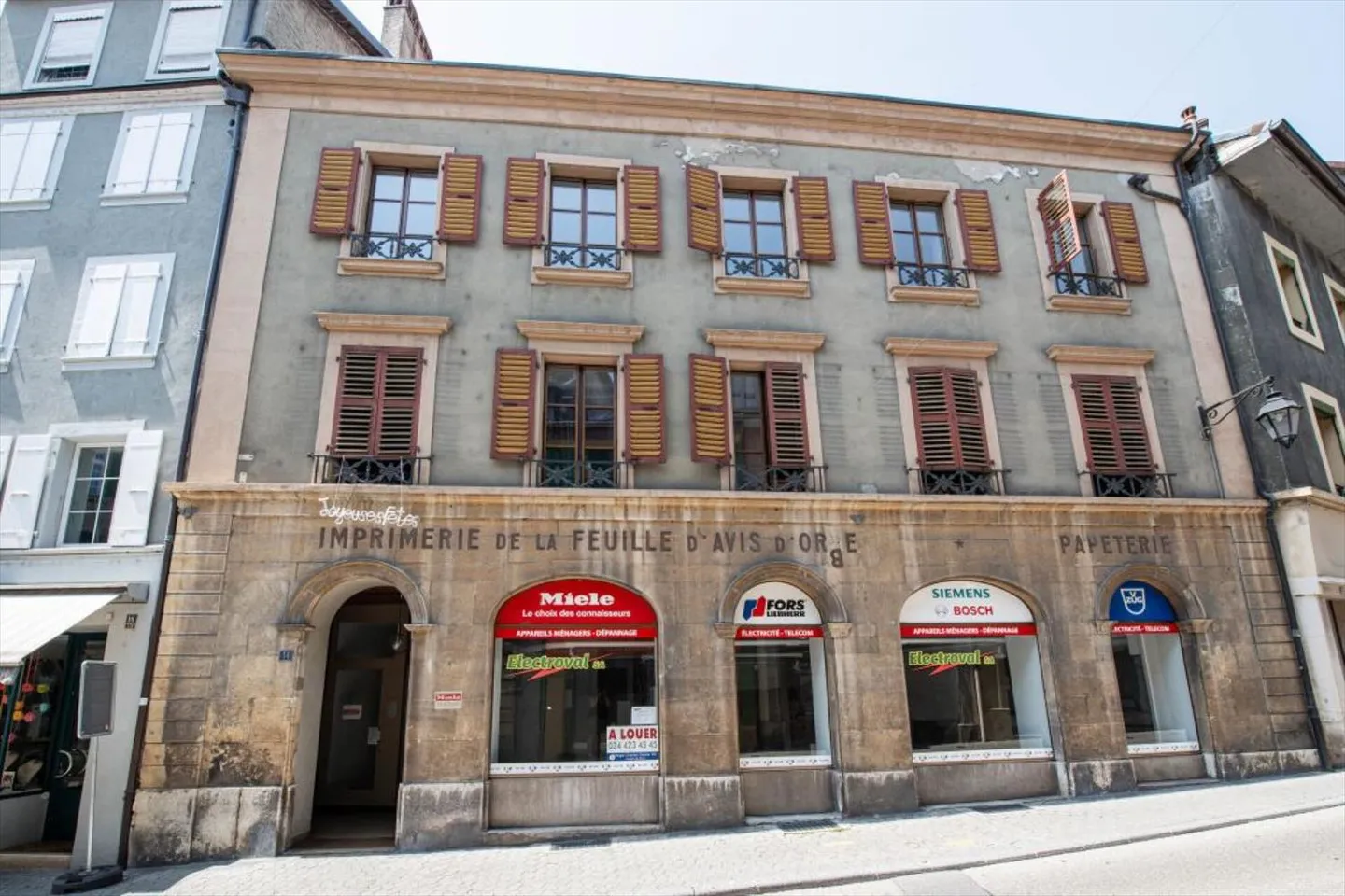 Immeuble patrimonial au coeur de la vieille ville d'Orbe - Photo 4 sur 13