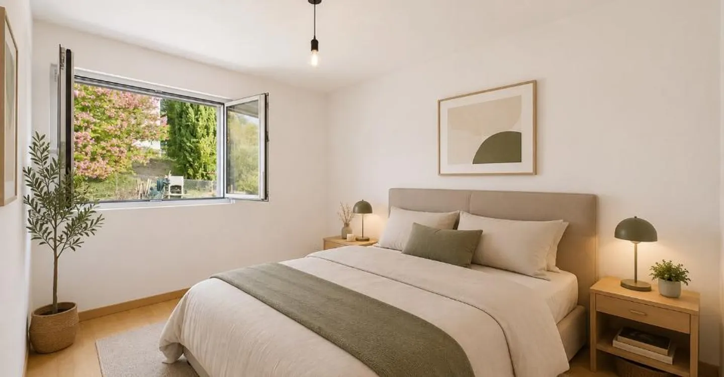 Stunning private garden, livable balcony, modern spaces in a quiet neighborhood with no condominium fees - Photo 6 of 9