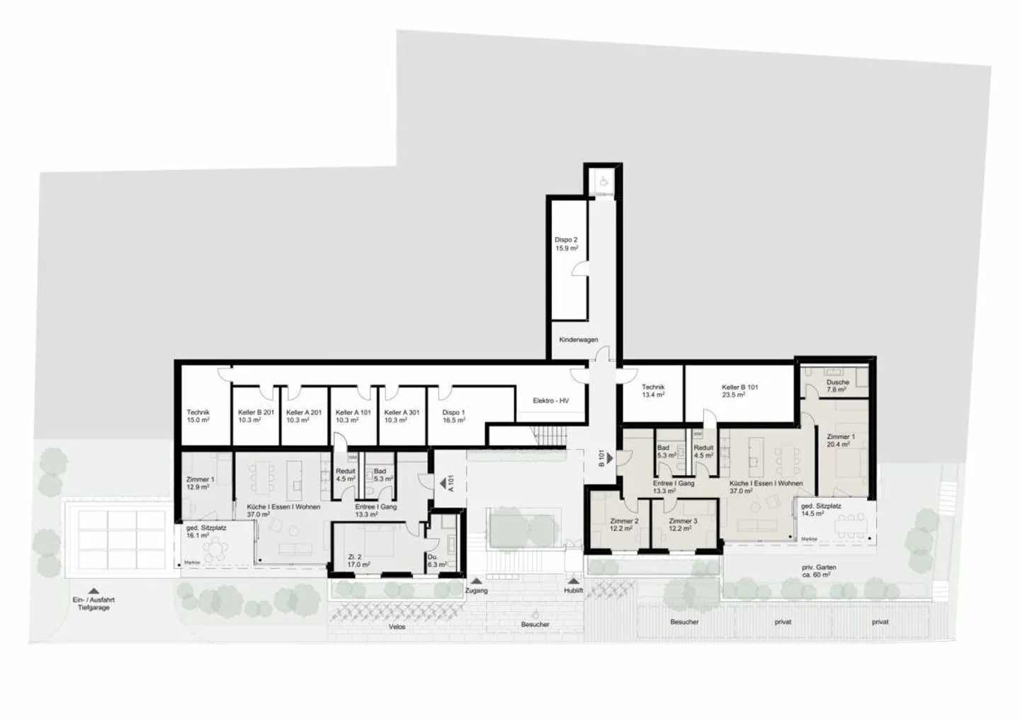 Living with a View - Your Terrace Apartment in Etzgen - Photo 4 of 8