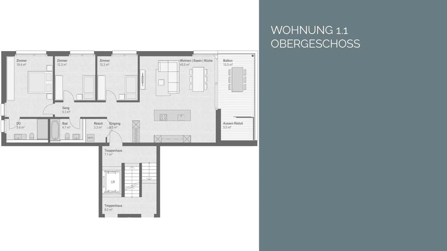 Familienwohnung mit Balkon - Foto 6 von 14
