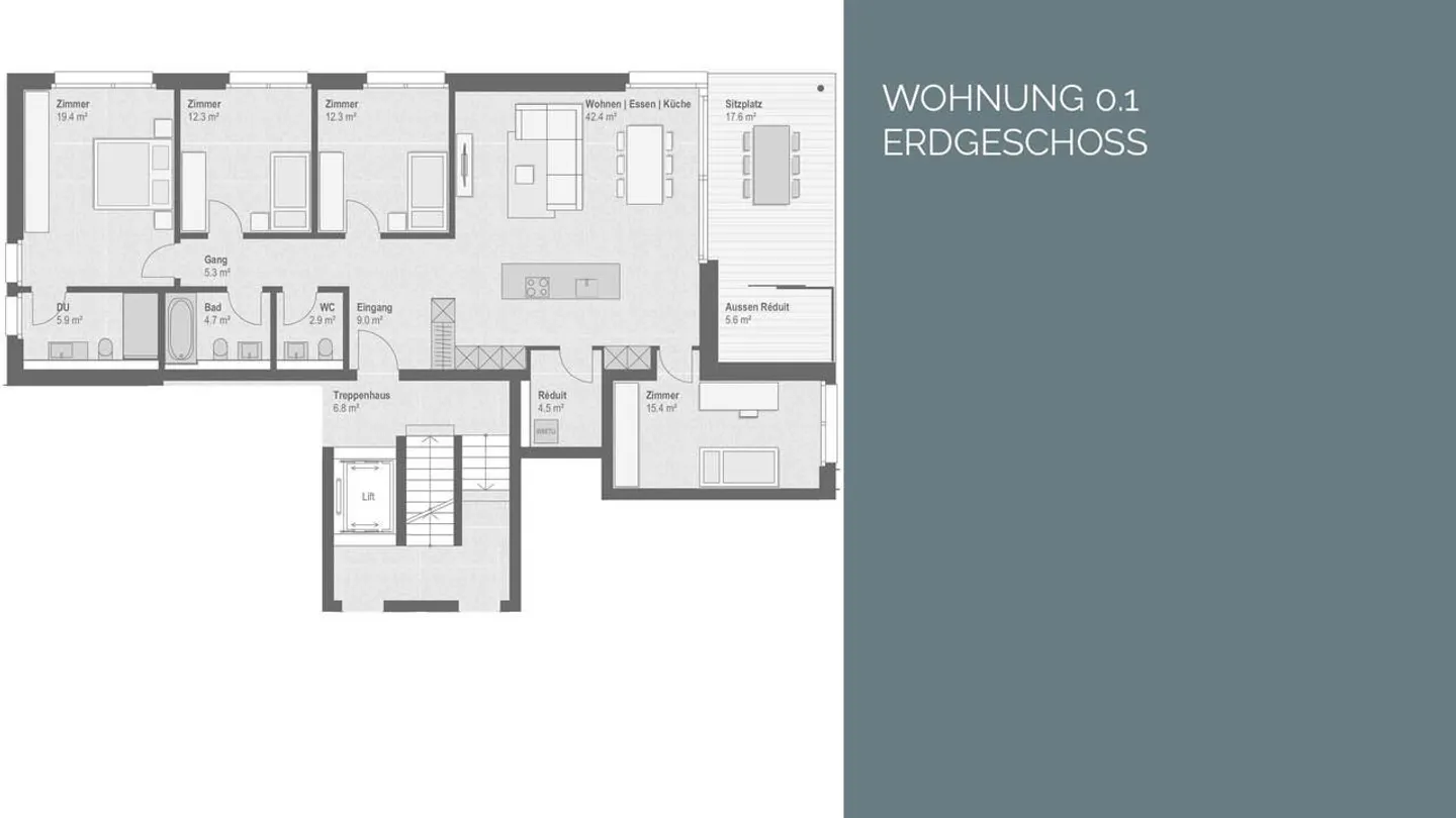 Familienwohnung mit Balkon - Foto 10 von 14