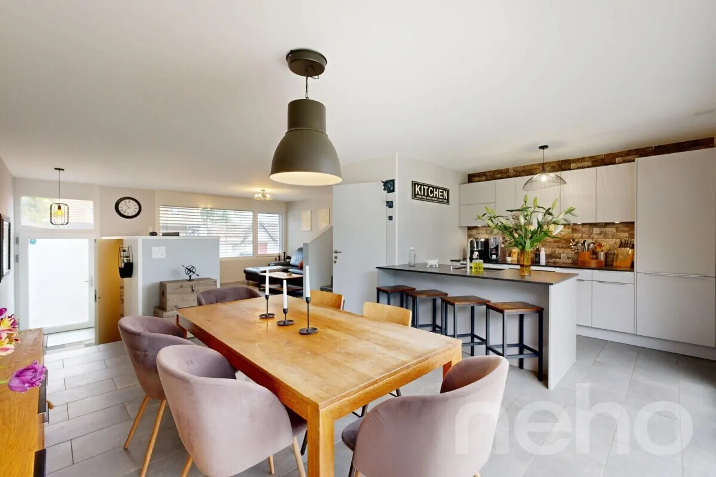 Stunning excavated house with private garden and lake view! - Photo 1 of 12