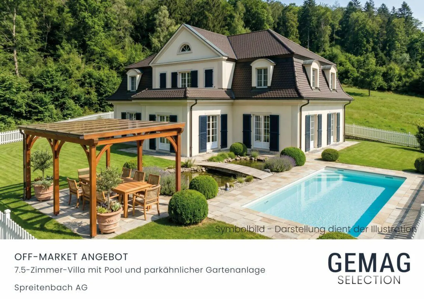 7.5-Room Villa with Pool and Park-like Garden - Photo 1 of 2