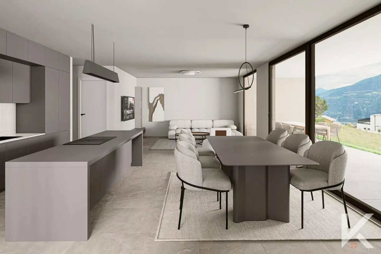 Contemporary 4.5-Room Apartment - Photo 1 of 7