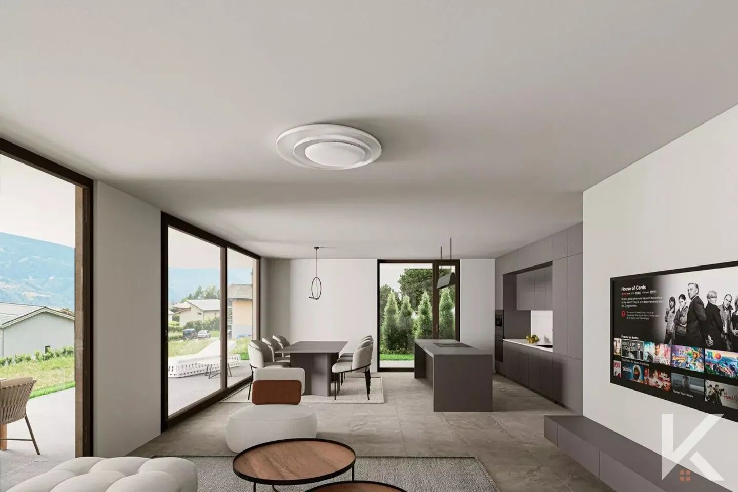 Contemporary 4.5-Room Apartment - Photo 2 of 7