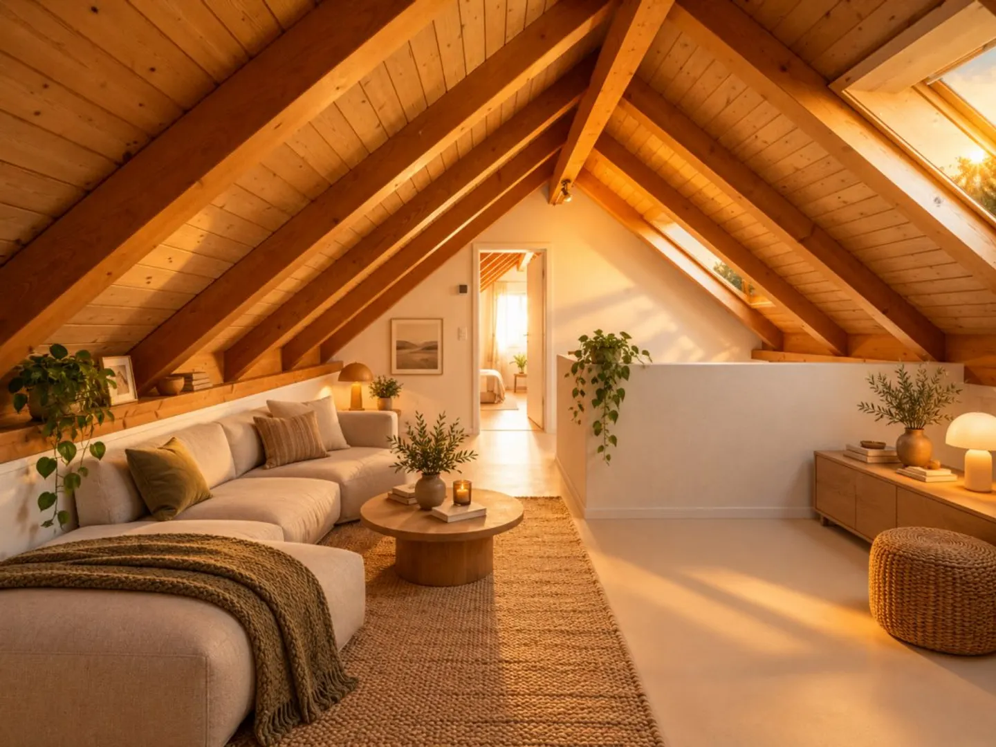 Living with a View - Charming 4.5-Room Duplex Apartment with Wooden Ambiance and View of Pfannenstiel - Photo 8 of 15