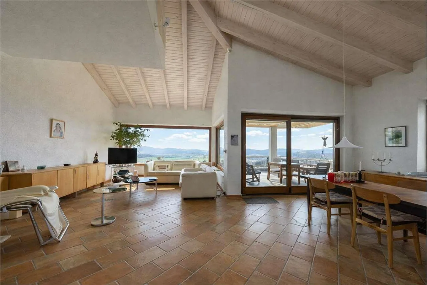 Stilvolles Duplex mit Gartenblick - Foto 5 von 12