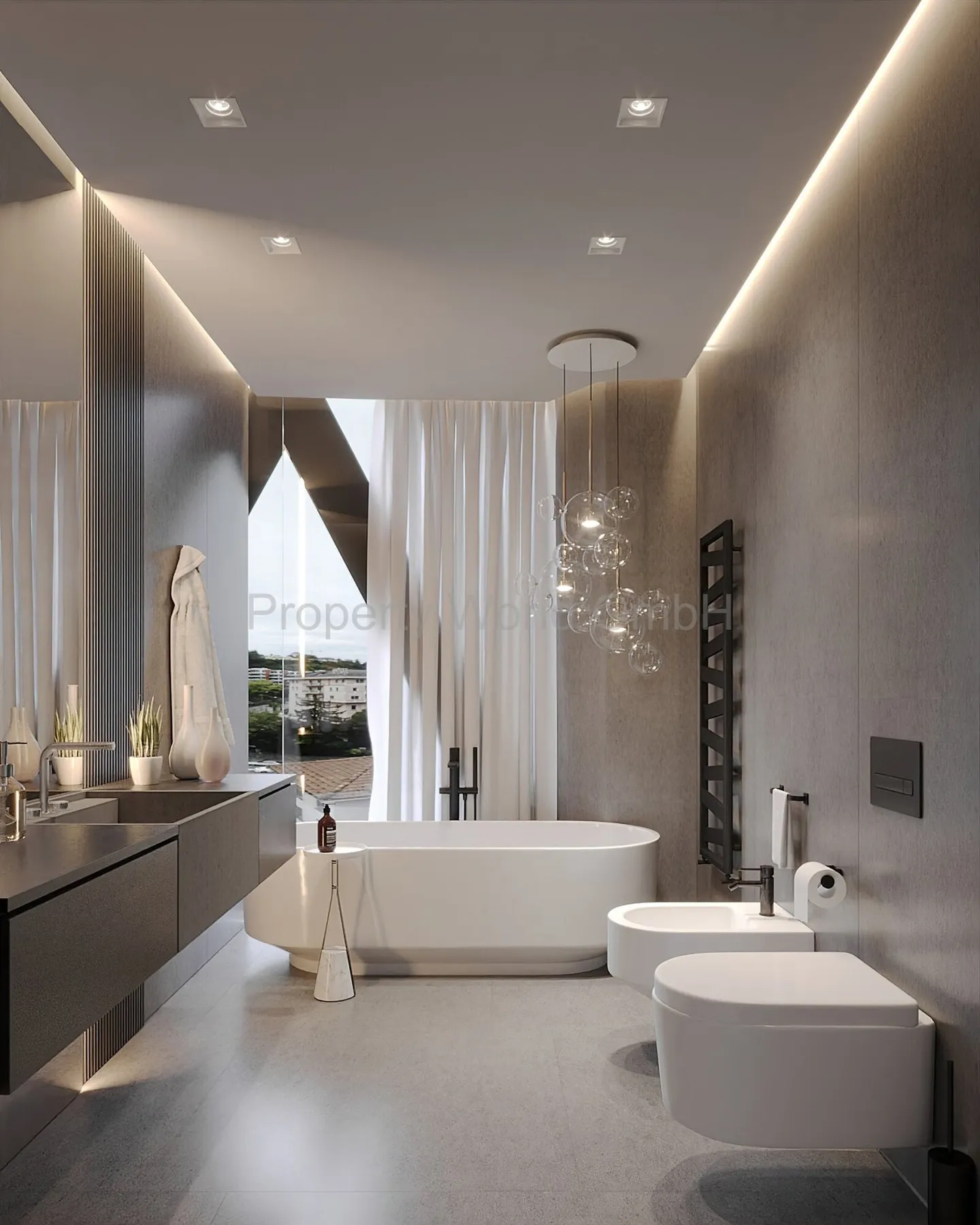 Elegante gioiello residenziale di 1,5 stanze nel cuore di Paradiso - Foto 7 di 12