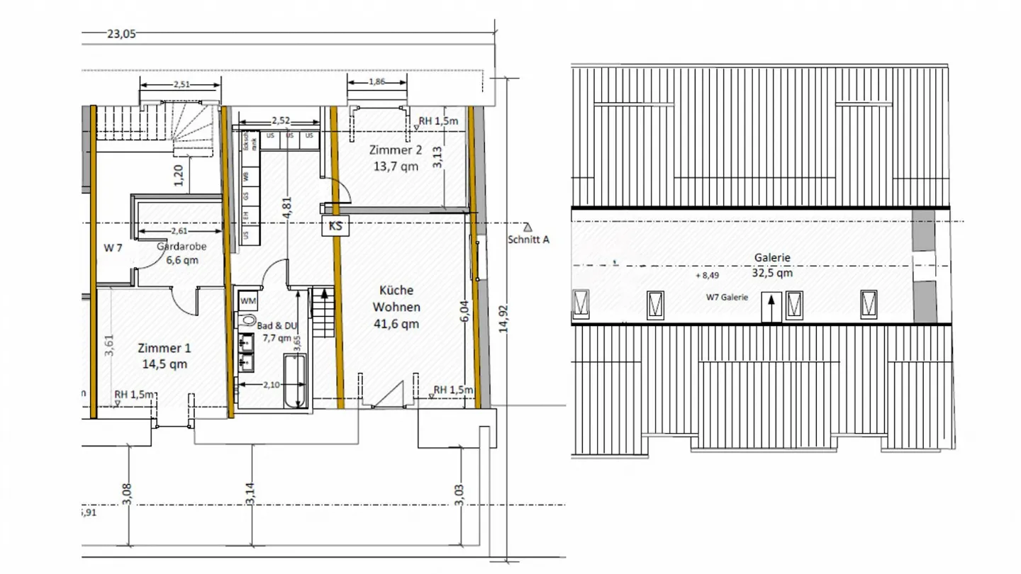 Exklusive Maisonette mit Terrasse - Foto 11 von 11