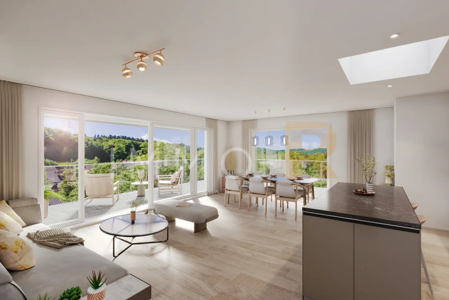 Appartements 4,5 pièces au centre du village - Foto 4 von 6