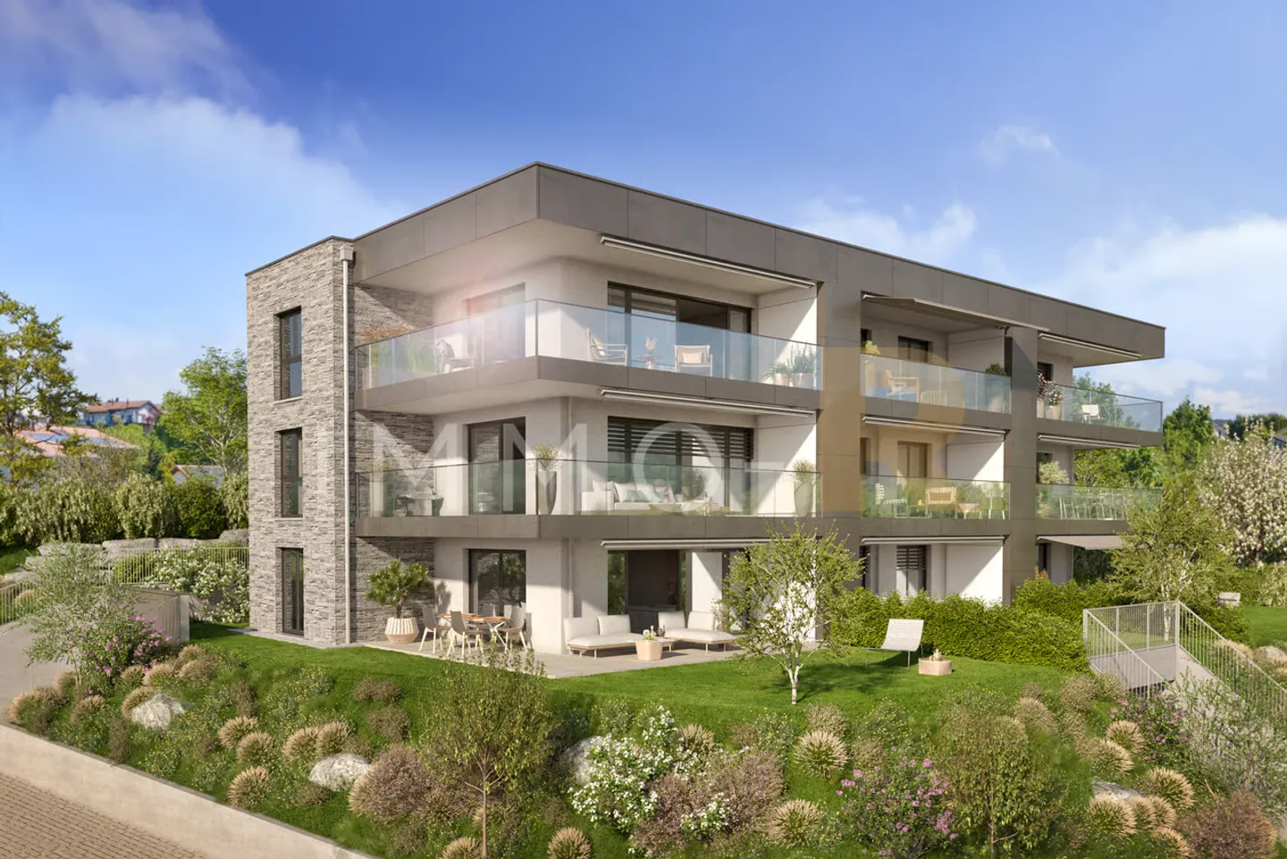 Appartements 4,5 pièces au centre du village - Foto 1 von 6