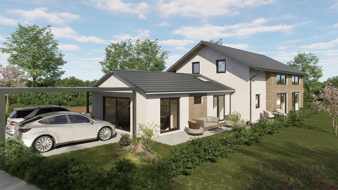 Maison individuelle de 6,5 pièces + 2,5 pièces ELW à Beinwil am See - Photo 1 sur 10