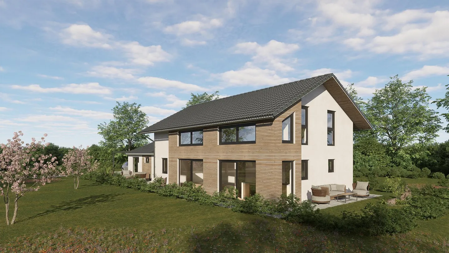 Maison individuelle de 6,5 pièces + 2,5 pièces ELW à Beinwil am See - Photo 2 sur 10