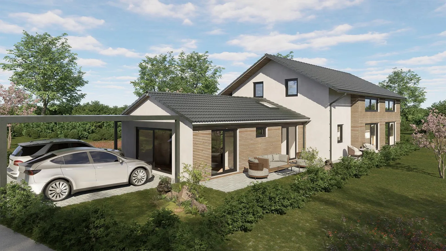 Maison individuelle de 6,5 pièces + 2,5 pièces ELW à Beinwil am See - Photo 5 sur 10