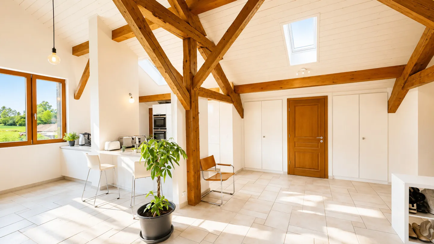 5-Zimmer-Wohnung im Herzen der Genfer Landschaft - Foto 7 von 8