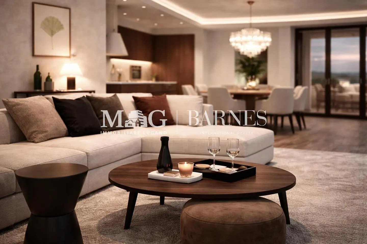 Gentilino: Exklusive 5,5 Zimmer mit Terrasse - in der Nähe von TASIS - Foto 5 von 10