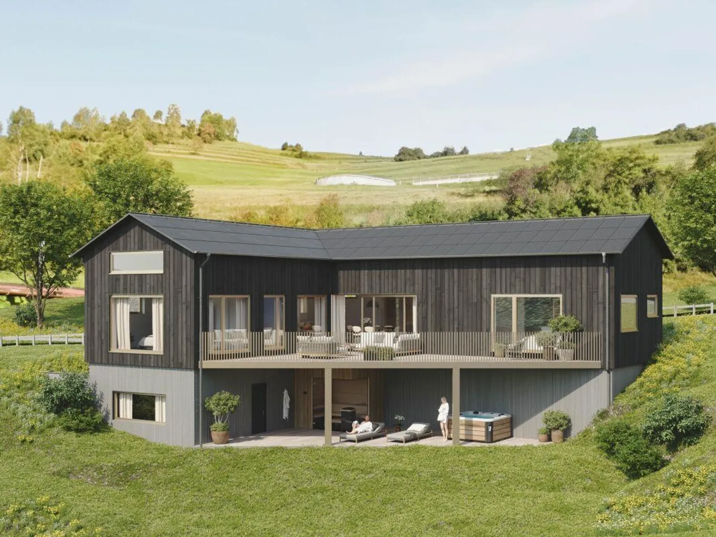 Abitare dove altri trascorrono le vacanze. Chalet moderno di 5,5 locali - Foto 2 di 4