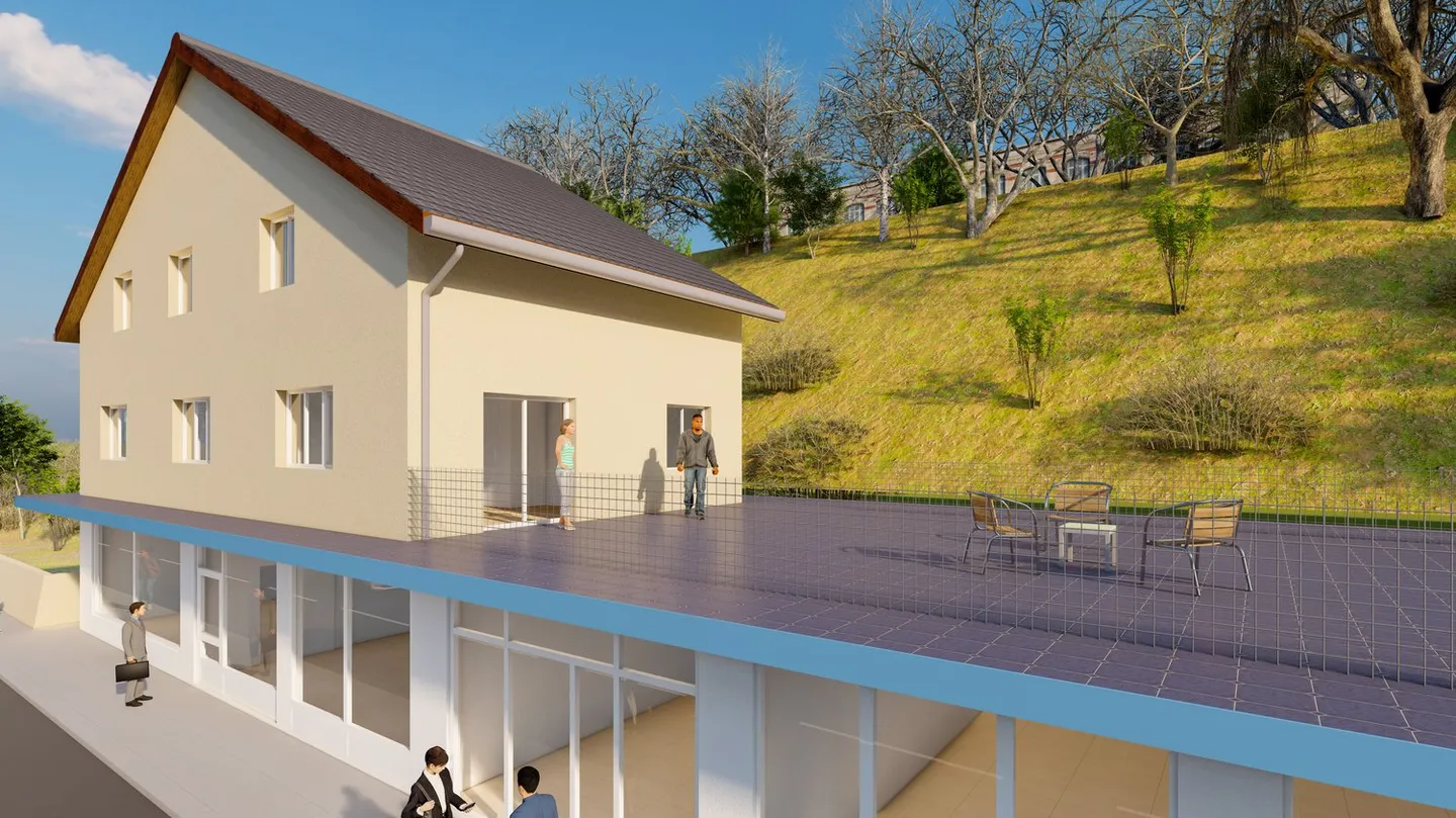 Bâtiment mixte sur la rue principale - Photo 4 sur 19