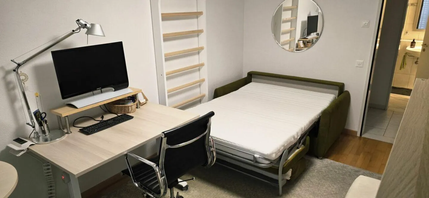 Arrive instead of setting up - Furnished 4.5 room apartment with character - Photo 10 of 16