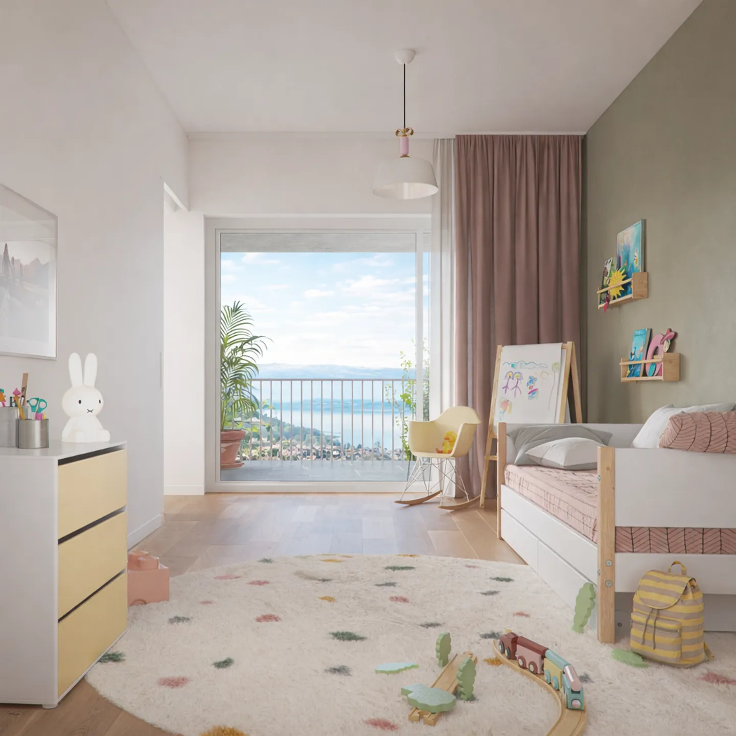 Nuovo progetto a St-Blaise - 4.5 stanze con vista lago - Foto 1 di 3