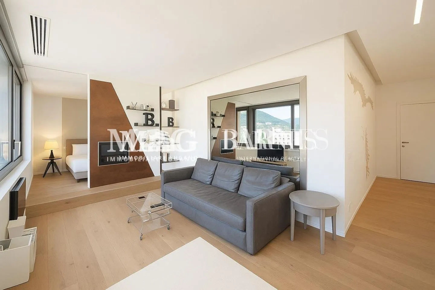 Lugano Centre près du LAC : Appartement 2,5 pièces avec vue sur le lac - Photo 2 sur 10