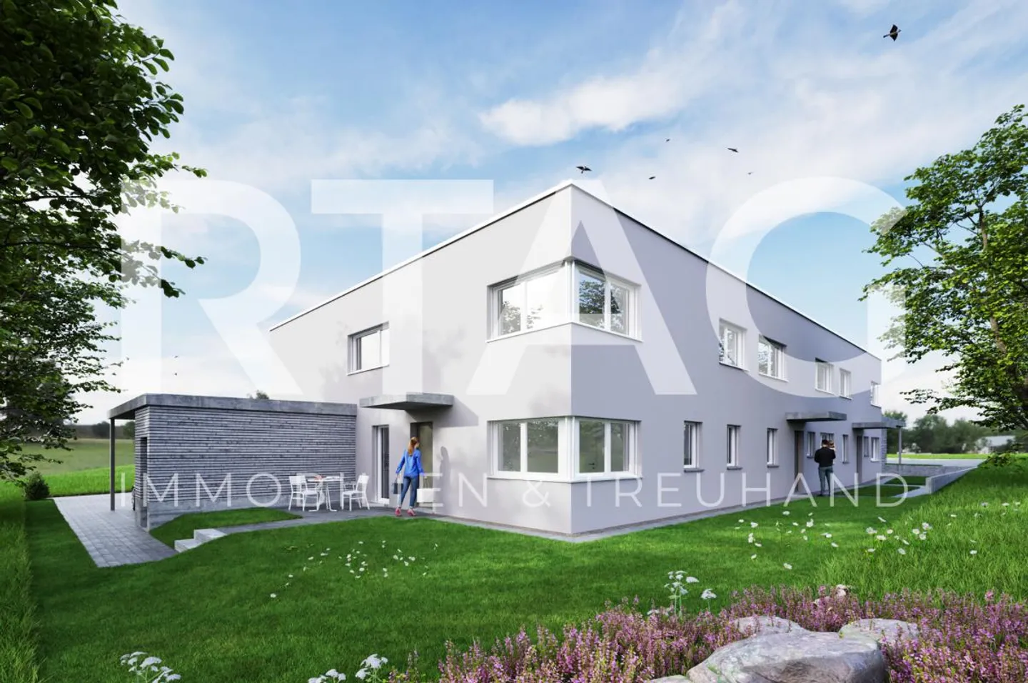 Elegantes Familienhaus in Marbach - Foto 1 von 9