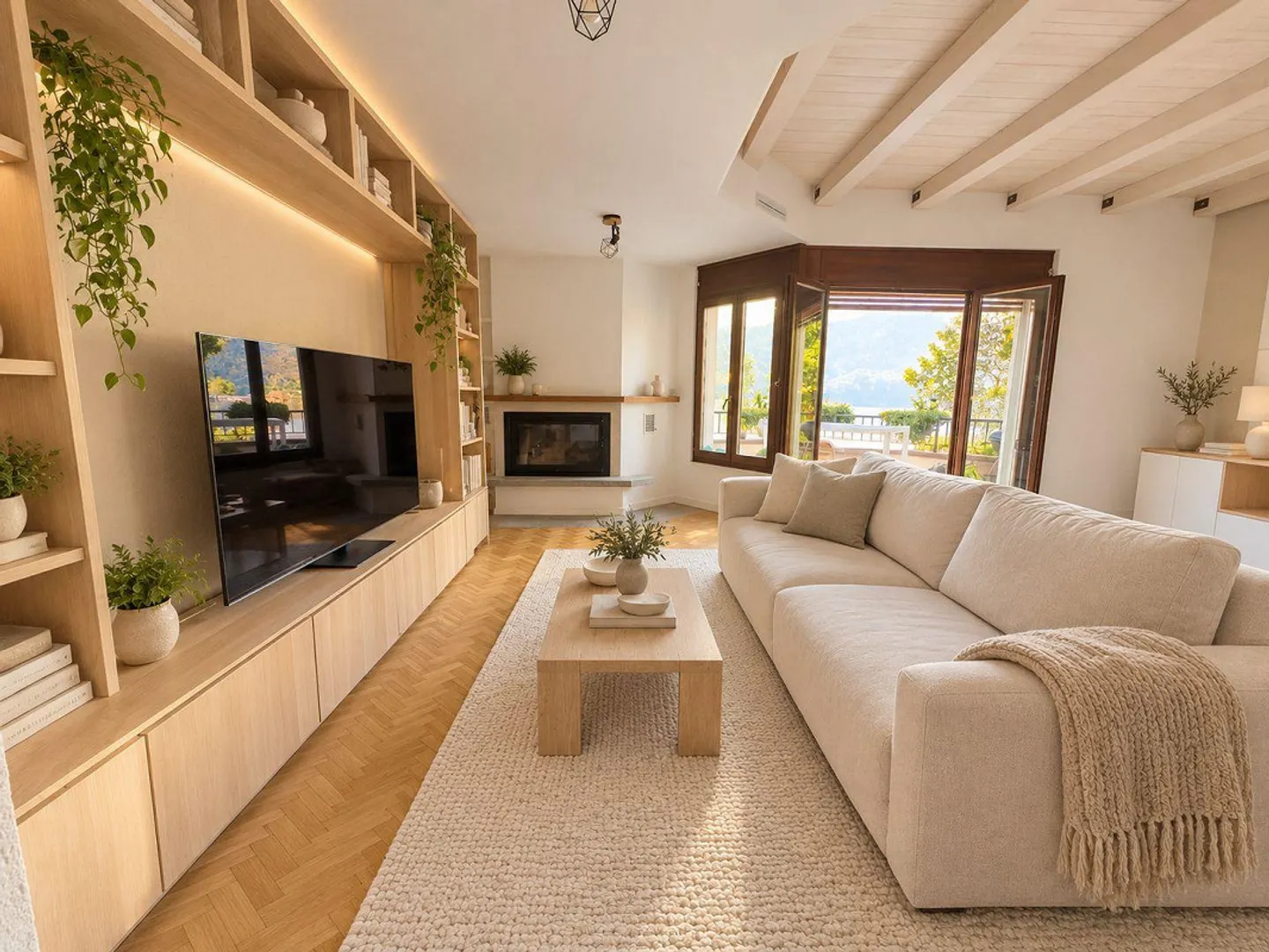 Renoviertes Reihenhaus mit Panoramaterrasse und privatem Garten am See - Foto 1 von 21