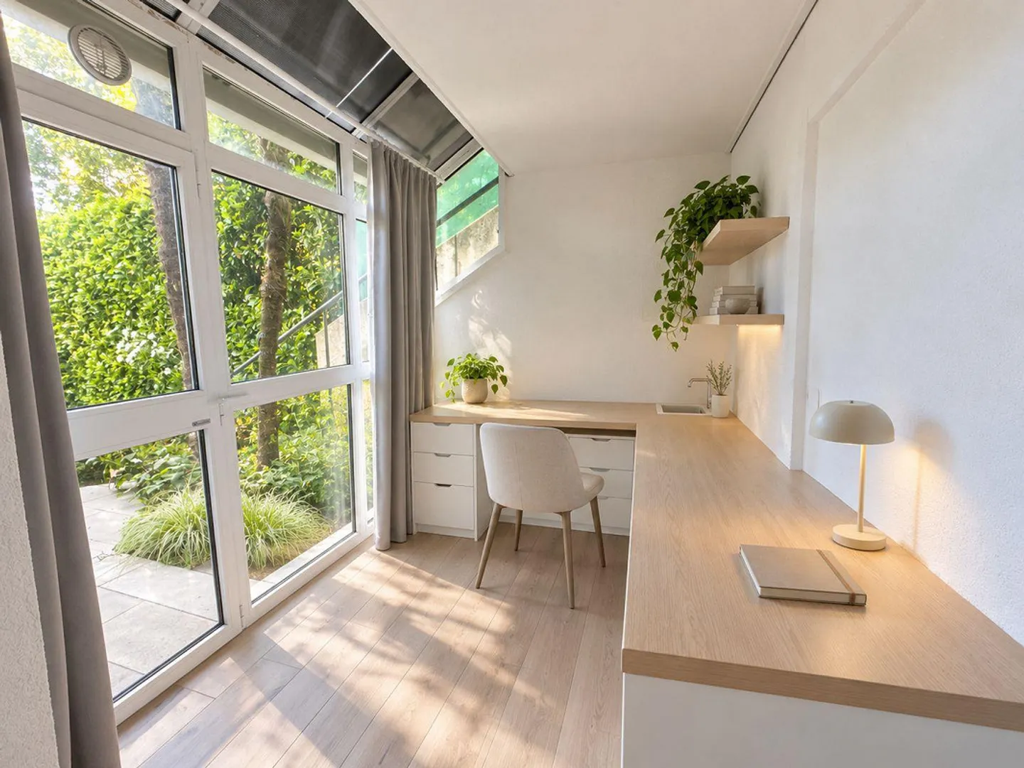 Renoviertes Reihenhaus mit Panoramaterrasse und privatem Garten am See - Foto 20 von 21