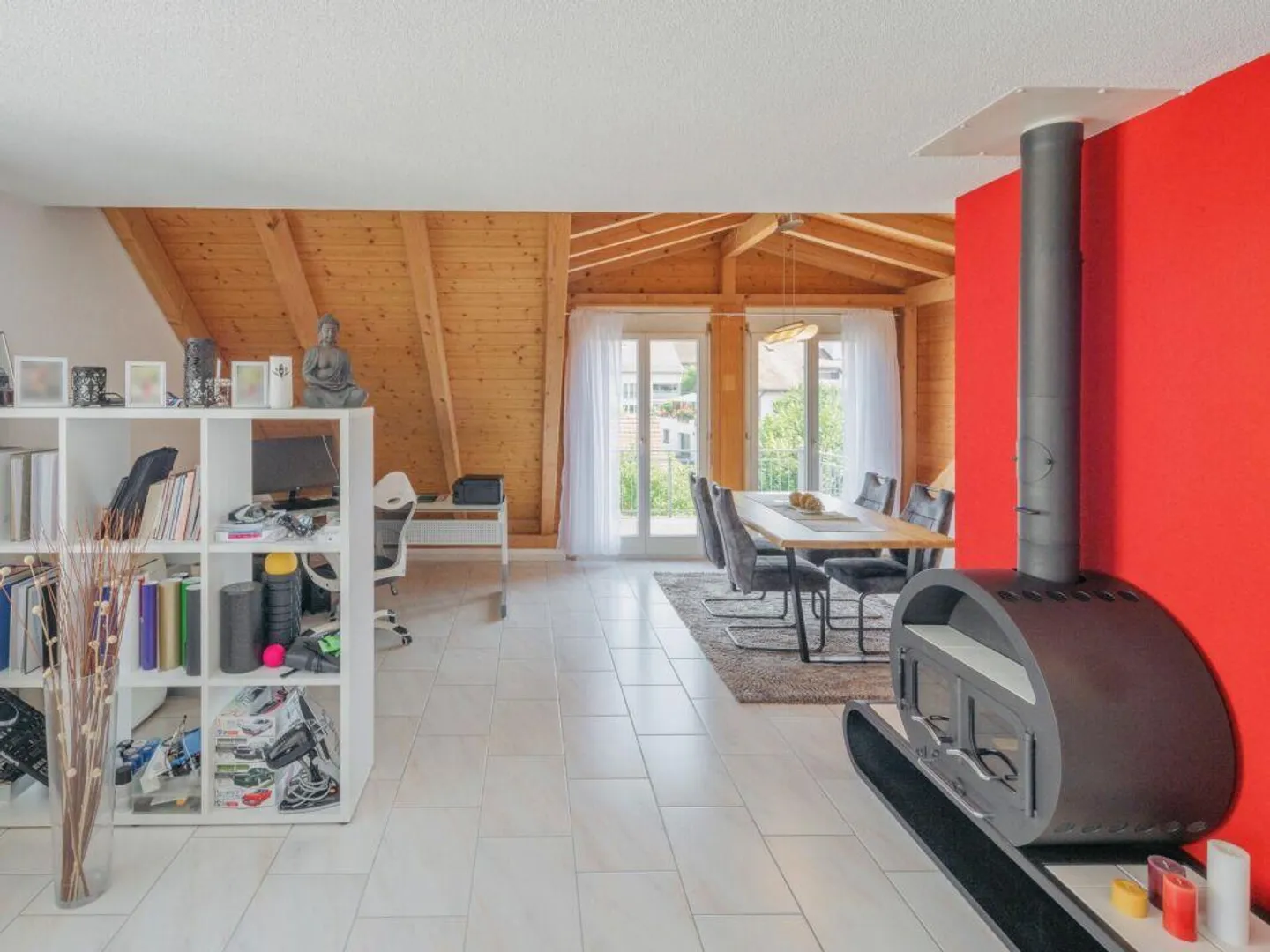 Incantevole maisonette di 2,5 stanze con vista sul Reno - Foto 5 di 16