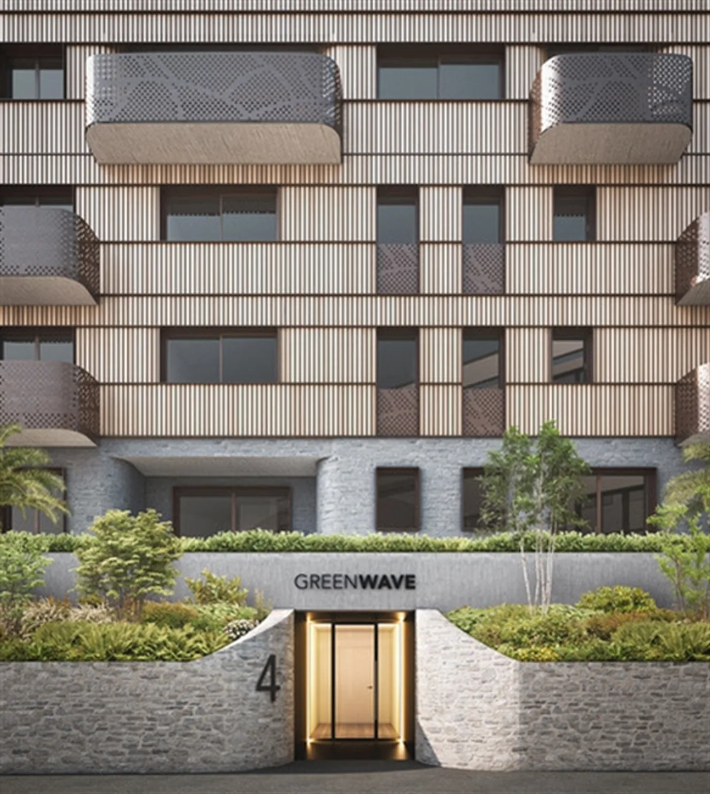 GreenWave Residence – Appartement 4.5 pièces avec jardin privé - Photo 4 sur 8