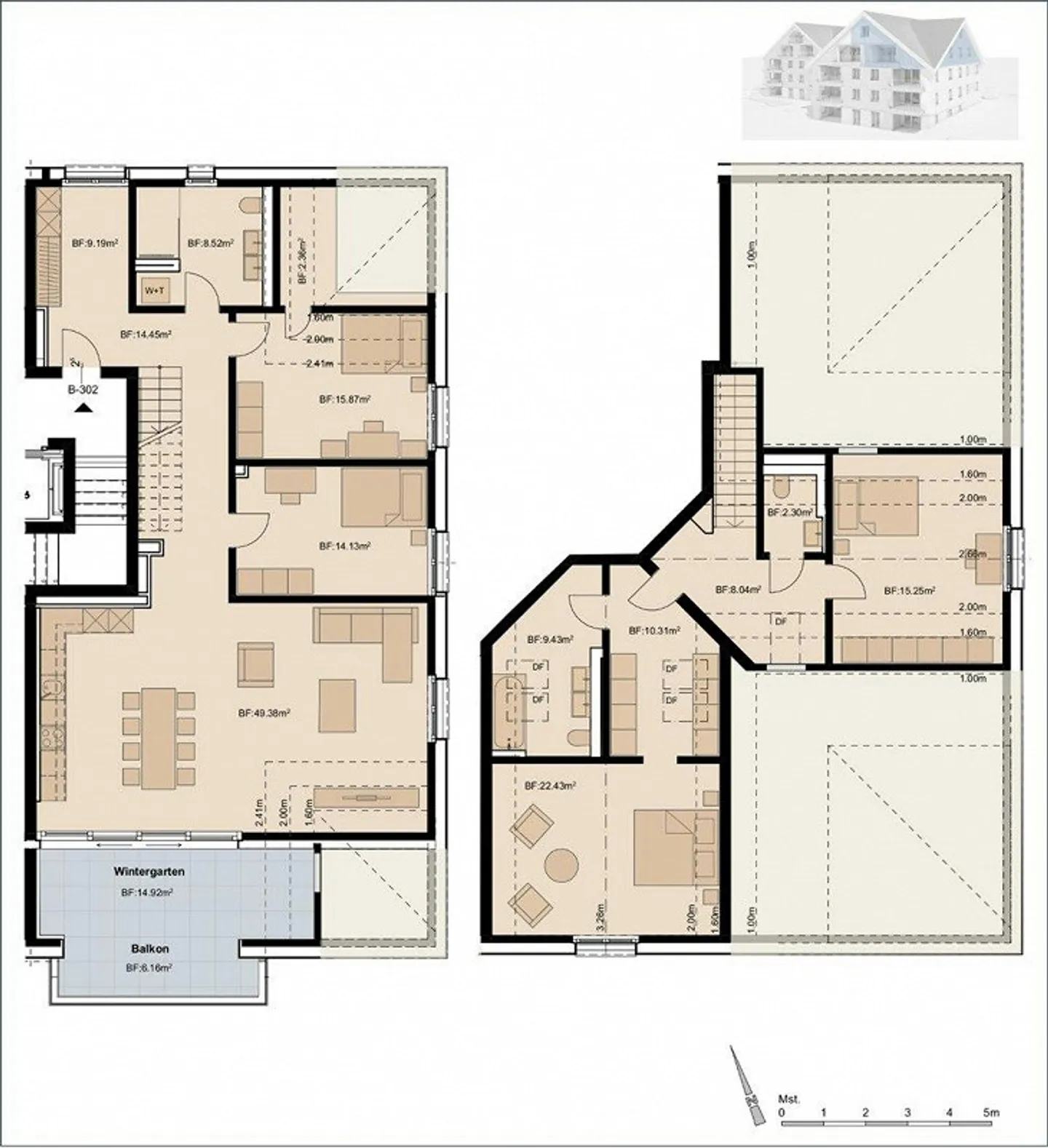 Vivere in paradiso - Maisonette di 5,5 stanze con vista - Foto 4 di 4