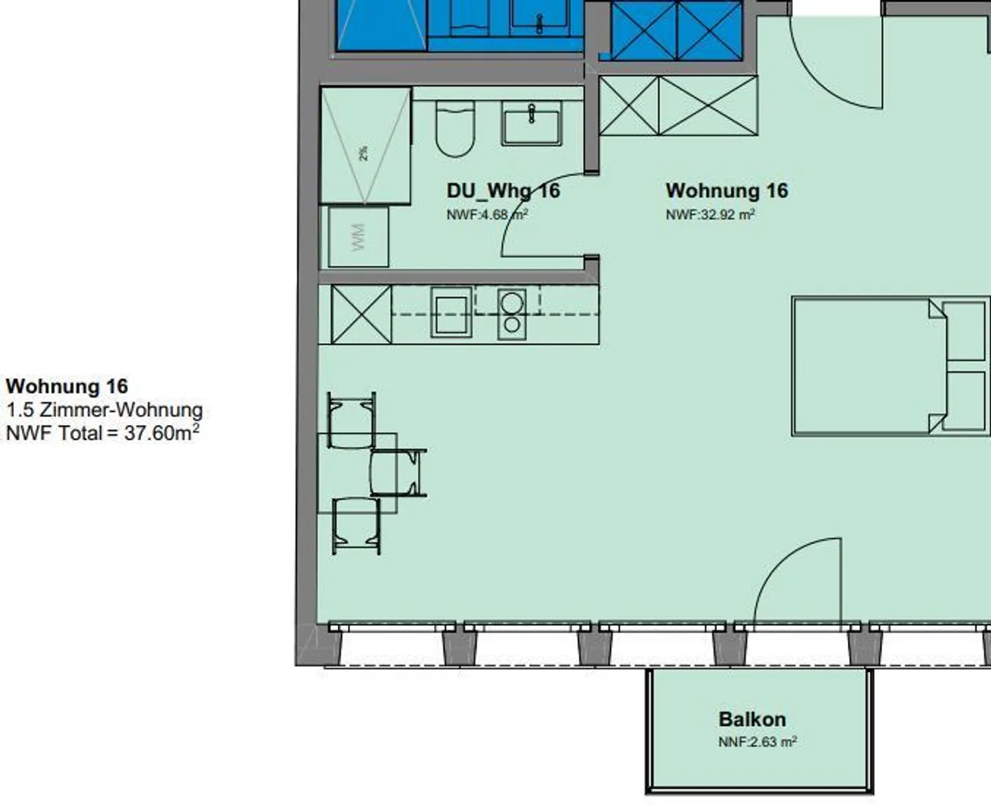 Appartement moderne meublé dans un emplacement privilégié à Seefeld, Zurich - Photo 7 sur 7