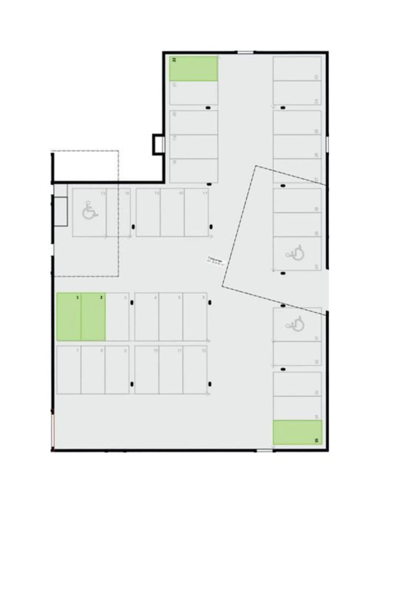 Opportunité d'investissement attrayante : paquet de quatre places de parking avec ... - Photo 4 sur 4