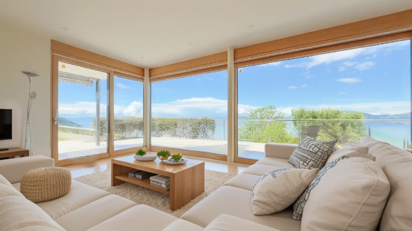 «Luxuriöse, von Architekten entworfene Villa mit atemberaubendem 180°-Blick auf den Genfer See» - Foto 9 von 30