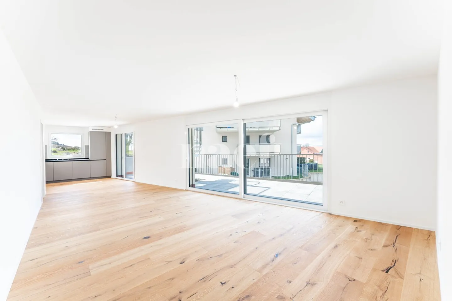 Neue 5.5-Zimmer-Duplexwohnung mit großer Terrasse und Balkon zum Verkauf in Prévonloup - Foto 1 von 10
