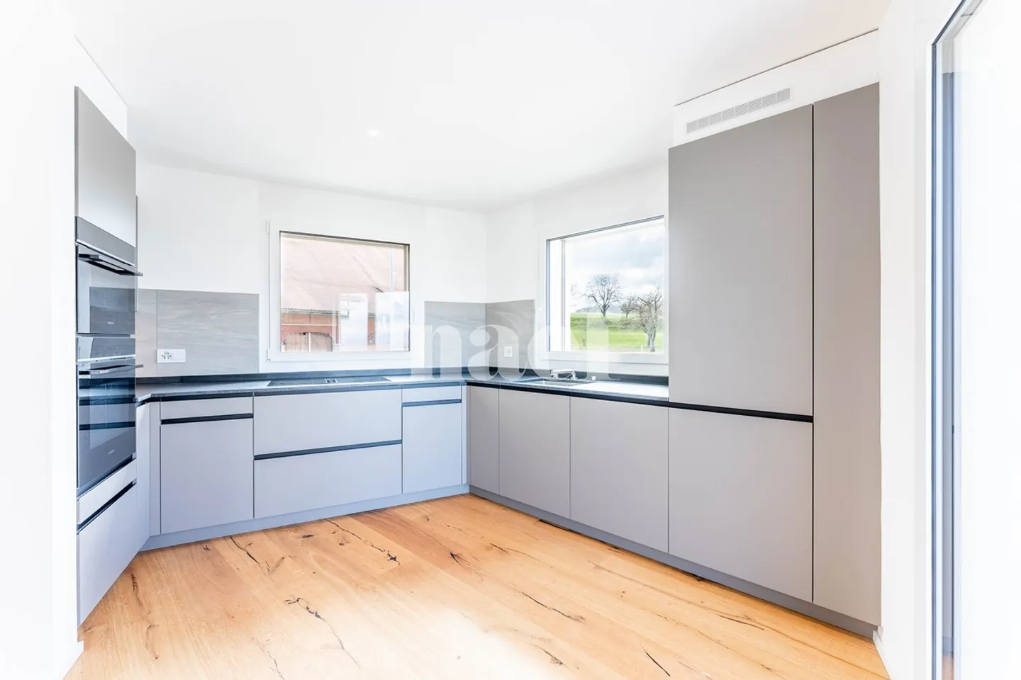 Neue 5.5-Zimmer-Duplexwohnung mit großer Terrasse und Balkon zum Verkauf in Prévonloup - Foto 2 von 10