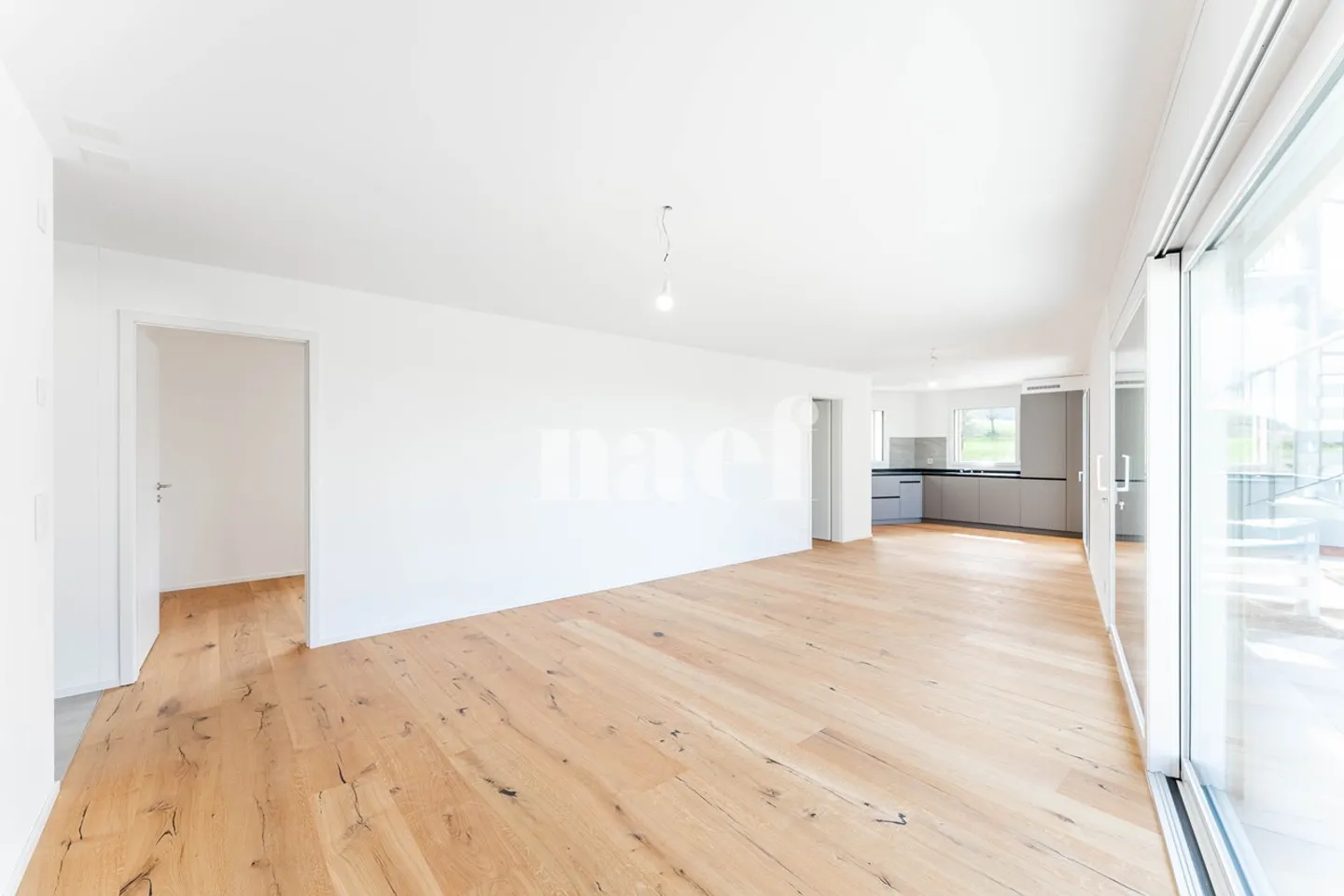 Neue 5.5-Zimmer-Duplexwohnung mit großer Terrasse und Balkon zum Verkauf in Prévonloup - Foto 3 von 10
