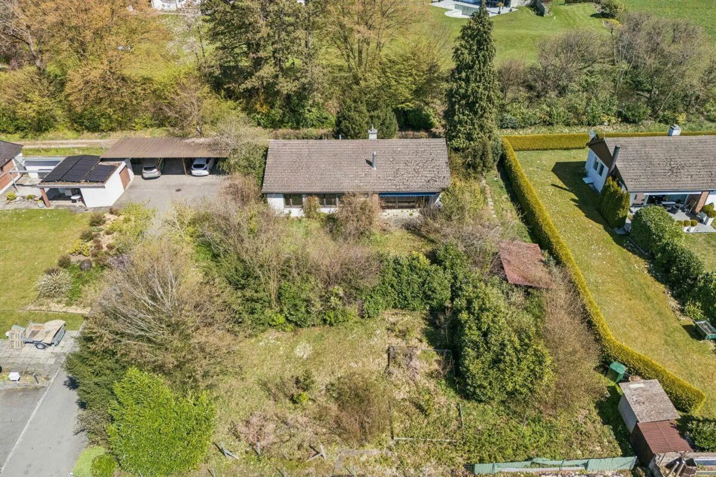 Grosszügiges Bauland in Grüt - Foto 1 von 10