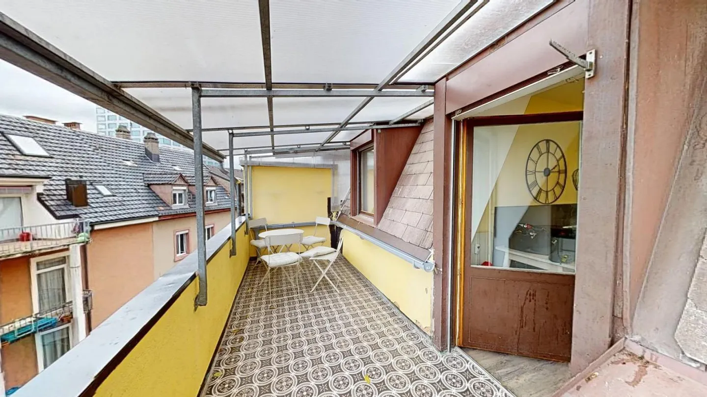 Camera arredata in appartamento modernizzato in Metzerstrasse - Foto 14 di 16
