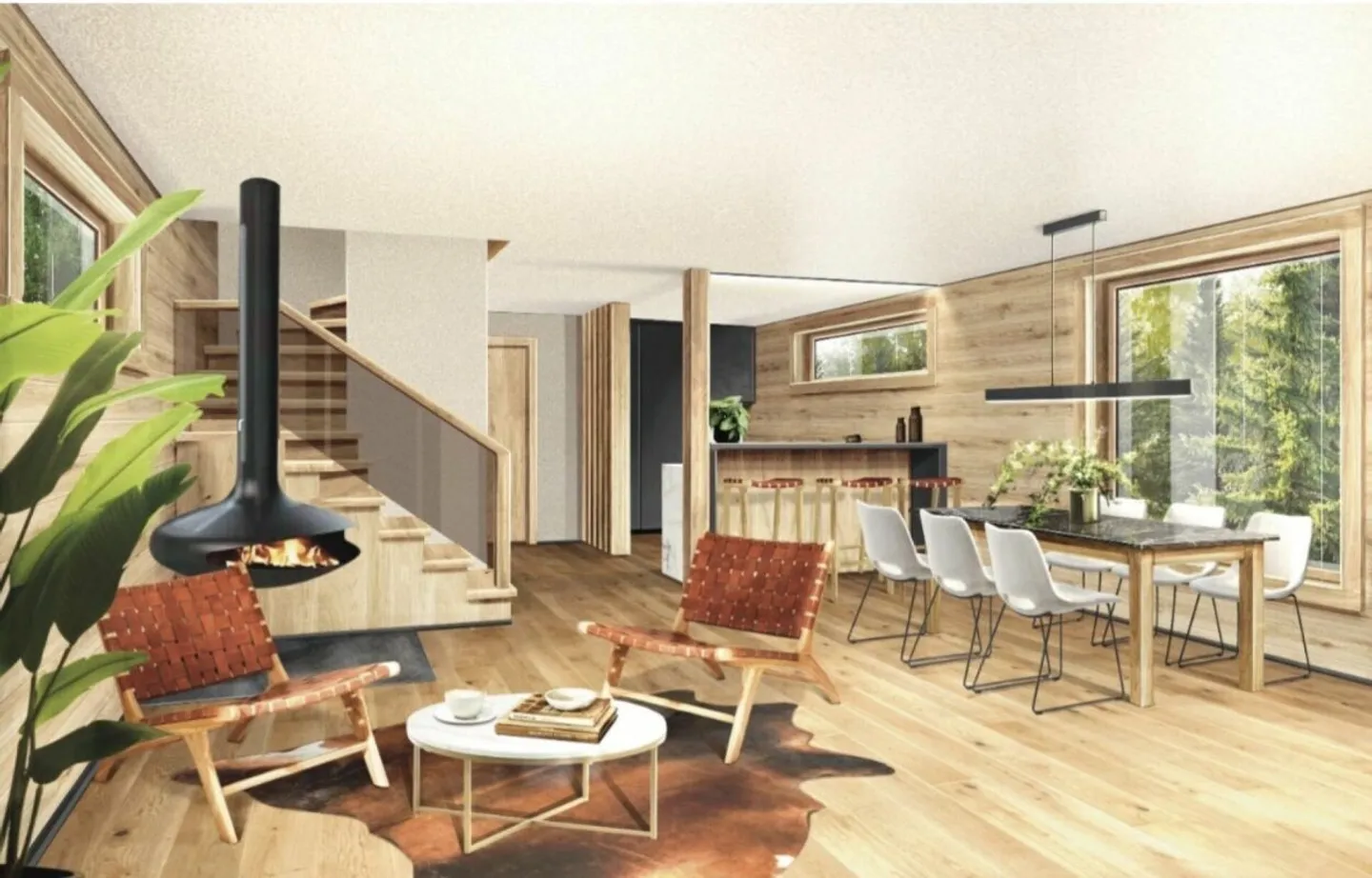 Chalet su progetto nelle alture di Savièse - Foto 5 di 6