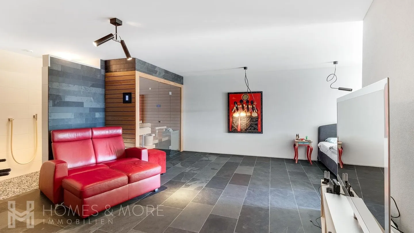 Casa di design esclusiva con piscina a sfioro e vista panoramica - Foto 3 di 8