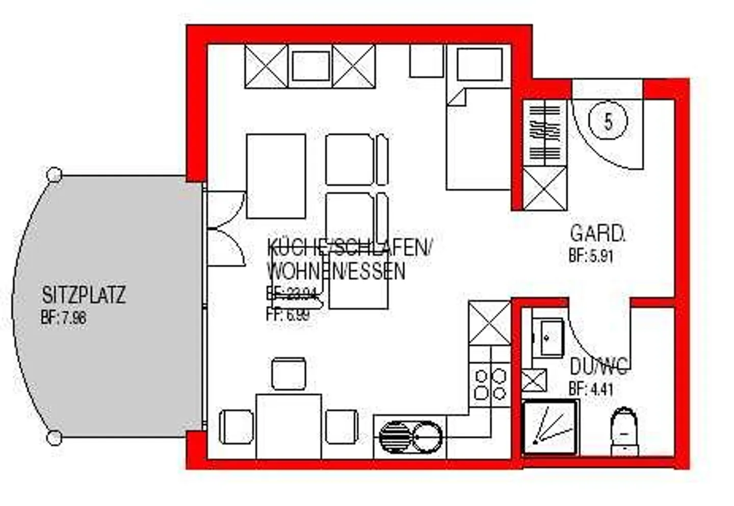 Gemütliche Erdgeschosswohnung - Foto 6 von 6