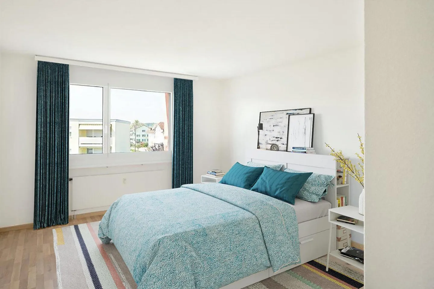 Appartement lumineux et confortable dans un emplacement central à Amriswil - Photo 5 sur 6